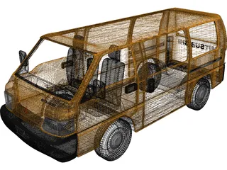 Mitsubishi L300 (1997) 3D Model