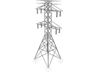 Electric Tower 3D Model