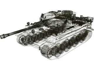 Tiger L 3D Model