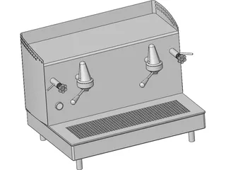 Espresso Machine 3D Model