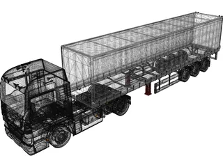 MAN TGX 3D Model