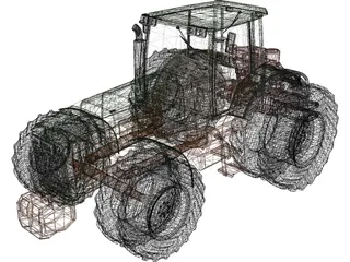 Tractor 3D Model