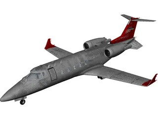 Bombardier Learjet 3D Model