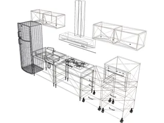 Kitchen 3D Model