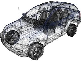 Kia Sorento (2009) 3D Model