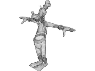 Goofy 3D Model