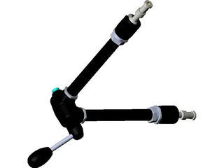 Manfrotto Articulated Arm MA143 3D Model