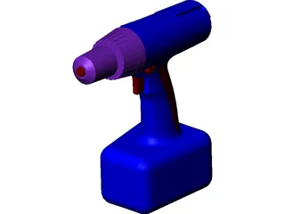 Cordless Drill 3D Model