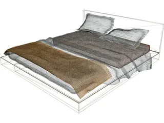 Bed 3D Model