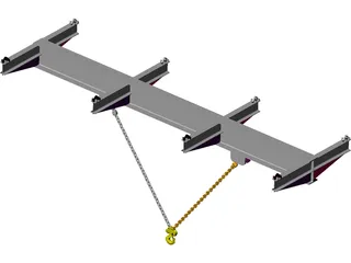 Lifting Beam 3D Model