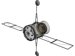 Satellite 3D Model