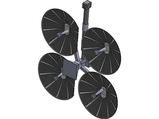 Antenna High Gain 3D Model