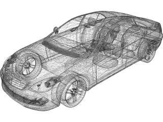 Mercedes-Benz S-Class (2006) 3D Model