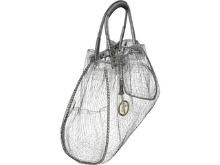 Armani Hand Bag 3D Model