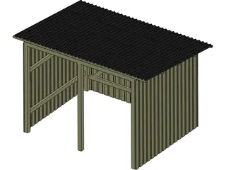 Shed 3D Model