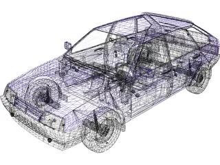 VAZ 2109 3D Model