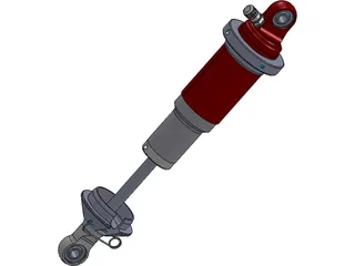 Penske Quarter Midget Shock 3D Model