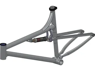 Bike Frame 3D Model