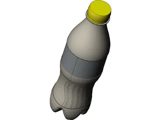 Cola Bottle 3D Model