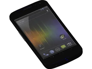 Galaxy Nexus Mobile Phone 3D Model