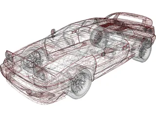 Lotus Esprit 3D Model