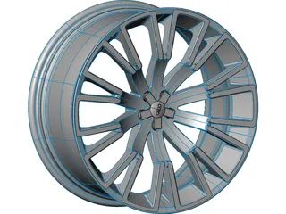 Wheel Audi 3D Model