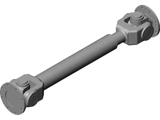 Cardan Shaft 3D Model