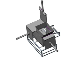 Garbage Machine 3D Model