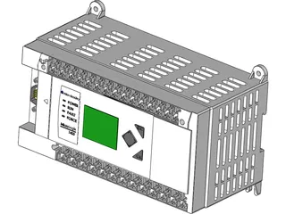 Allen-Bradley MicroLogix 1400 PLC 3D Model