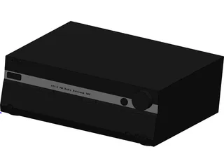 Onkyo TX-SR505E Amplifier 3D Model