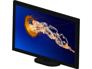 LG 42PQ2000 Plasma Television 3D Model
