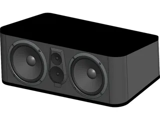 JBL-ES25C Center Speaker 3D Model