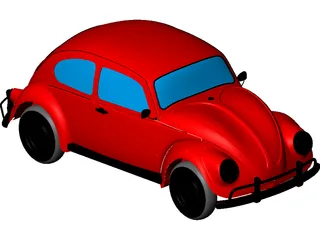 Volkswagen Beetle 3D Model