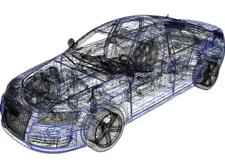 Audi RS6 (2008) 3D Model