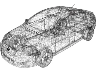 Nissan Sentra (2010) 3D Model