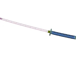 Katana 3D Model