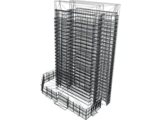 Big Building 3D Model