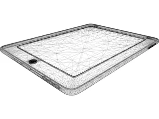 Apple iPad 2 3D Model