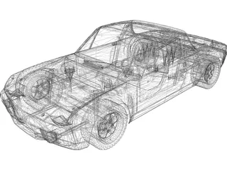 Porsche 914/6 3D Model