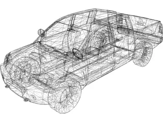 Nissan Titan (2004) 3D Model