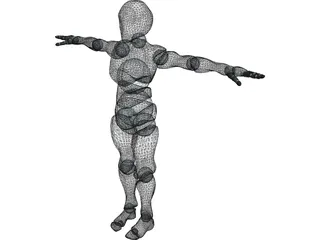 Robot Soldier 3D Model