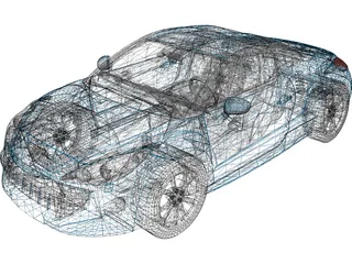 Peugeot RCZ 3D Model