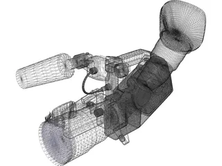 Canon XL1 Camcorder 3D Model
