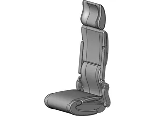 Coach Seat 3D Model