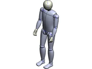 Man Standing 3D Model