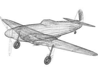 Yakovlev Yak-3 3D Model