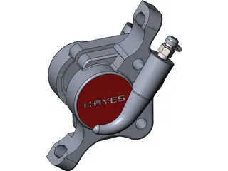 Hayes Disk Brake Caliper 3D Model