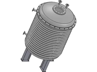 Mixing Boiler 3D Model