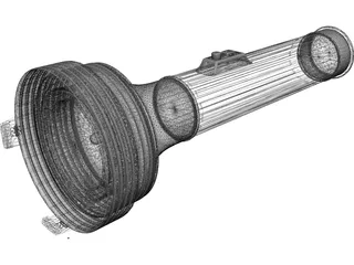 Flashlight 3D Model