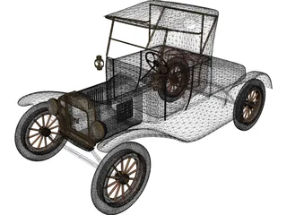 Ford T 3D Model